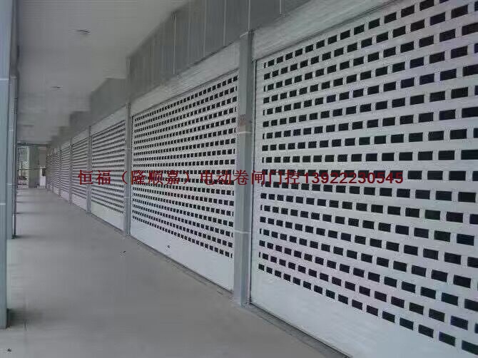 网格铝合金卷闸门